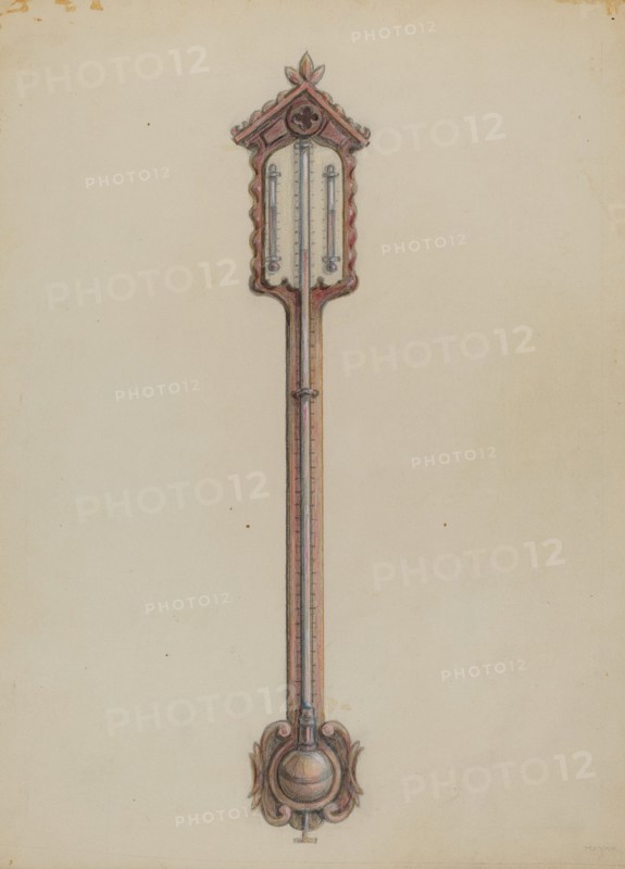 Thermometer, c. 1936.