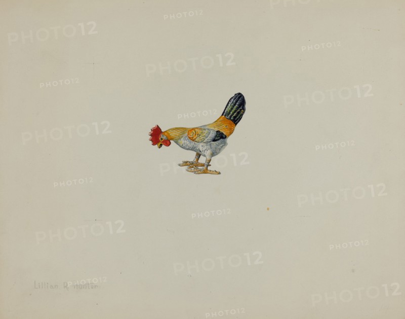 Toy Rooster, c. 1938.