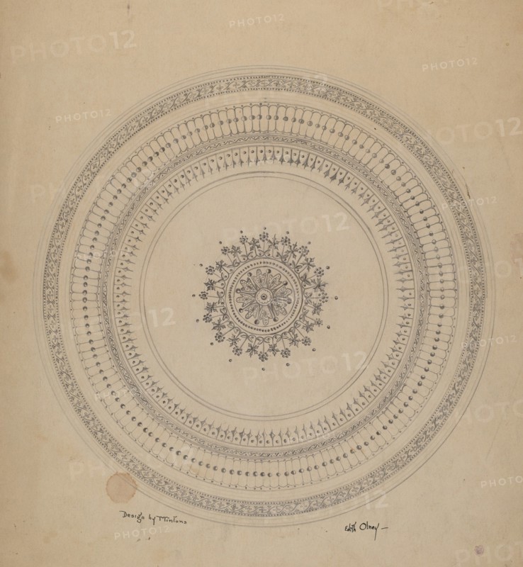 Dinner Plate, c. 1940.