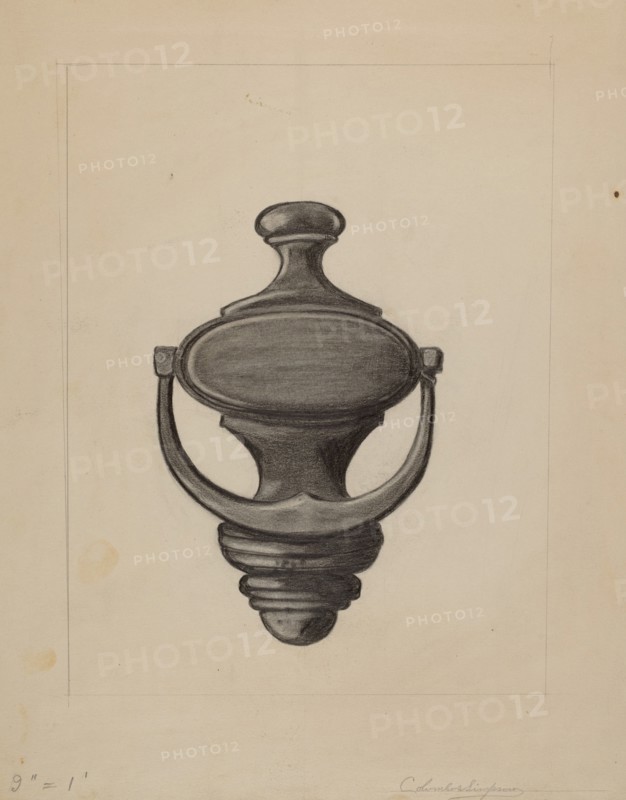 Door Knocker, c. 1936.