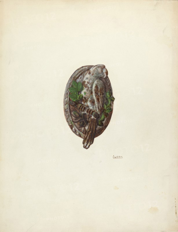 Door Knocker, c. 1940.
