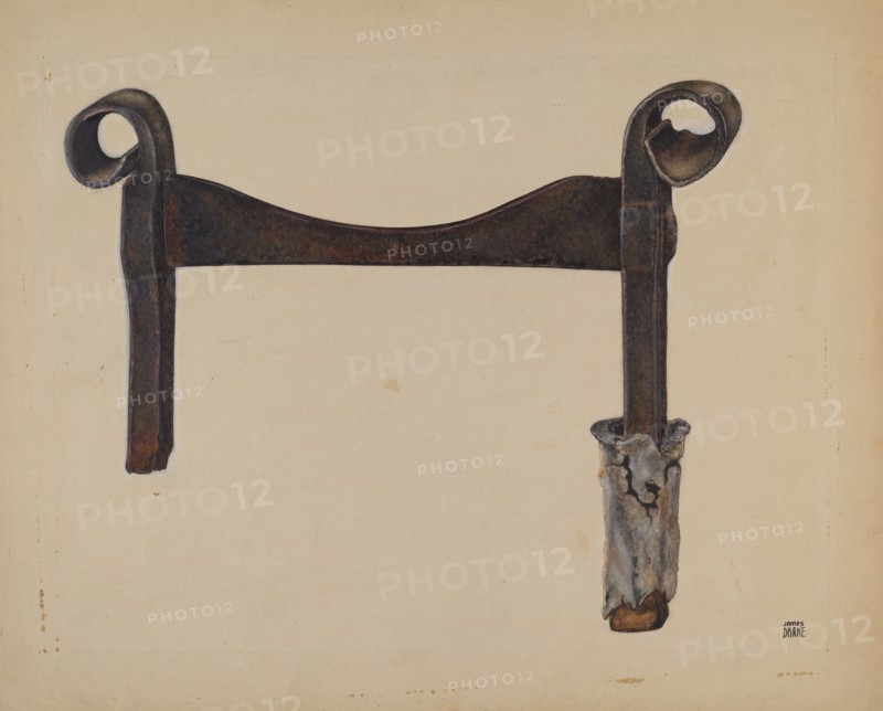 Foot Scraper, c. 1938.