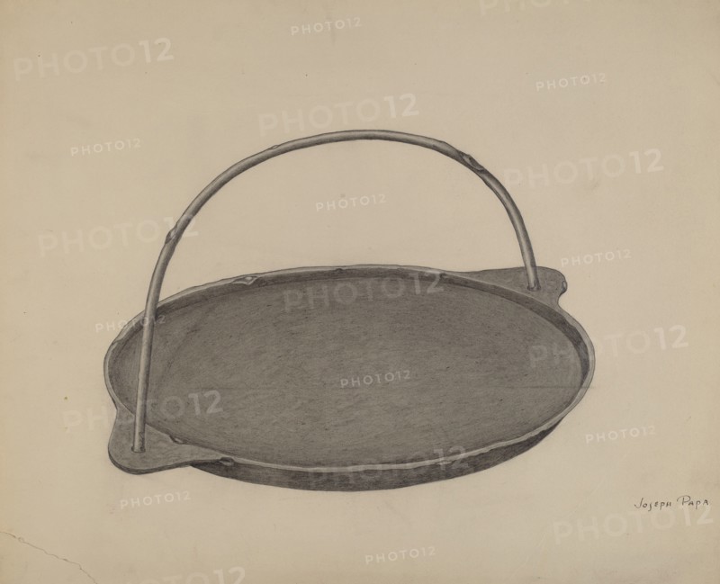 Iron Griddle, c. 1938.