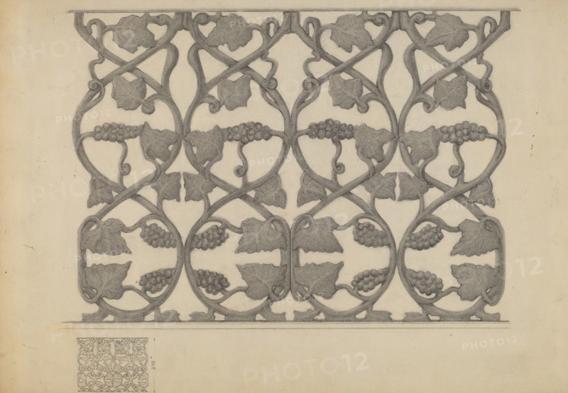 Iron Railing, c. 1936.