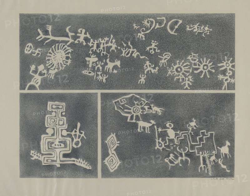 Petroglyph, 1935/1942.