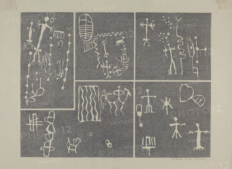 Petroglyph, 1935/1942.