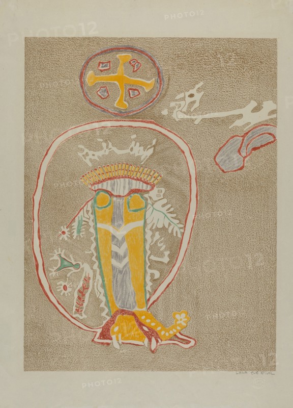 Petroglyph, 1935/1942.