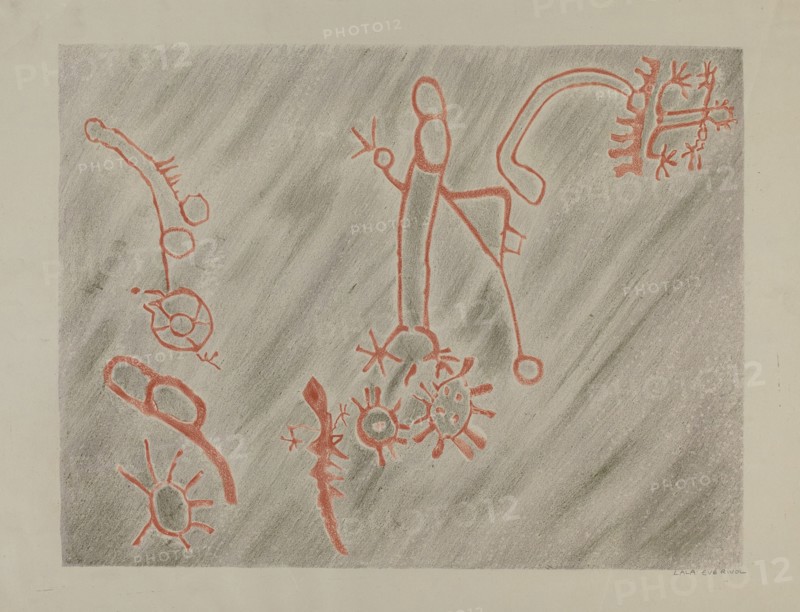 Petroglyph, 1935/1942.