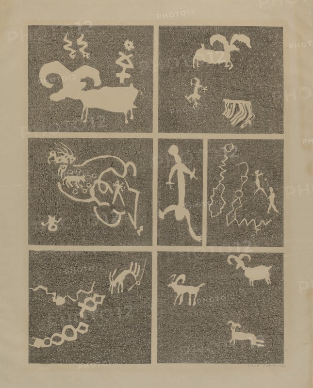 Petroglyph, 1935/1942.
