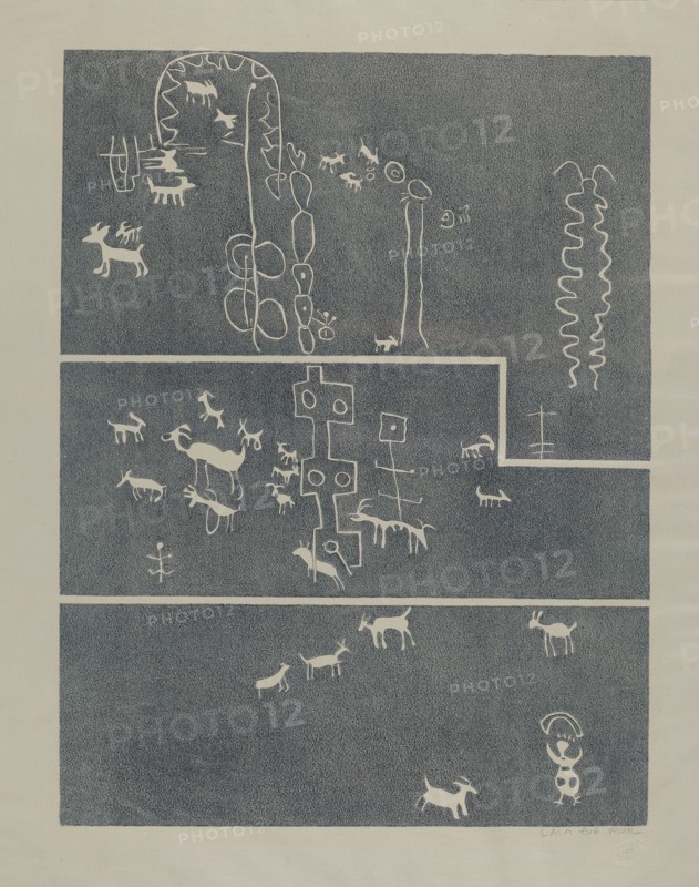 Petroglyph, 1935/1942.