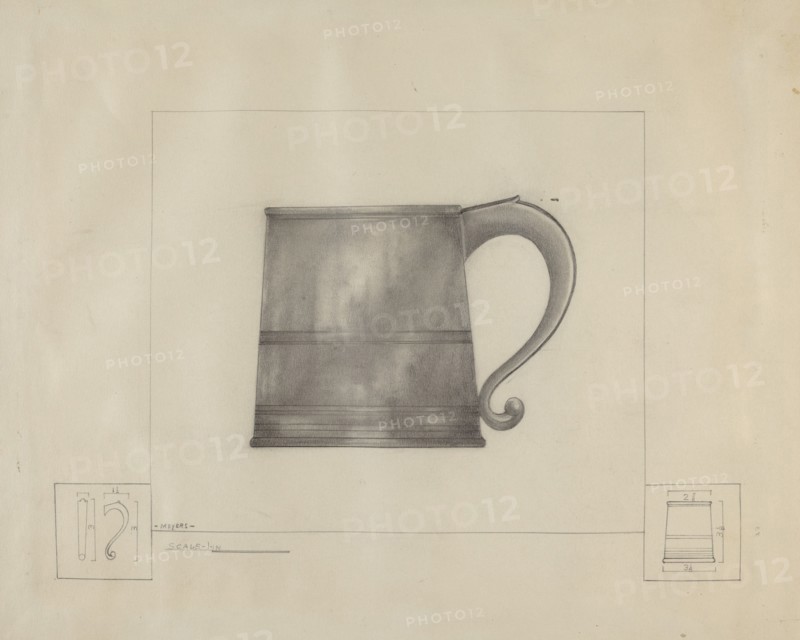 Pewter Mug, 1935/1942.