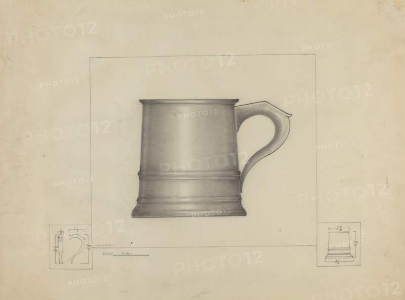 Pewter Mug, 1935/1942.
