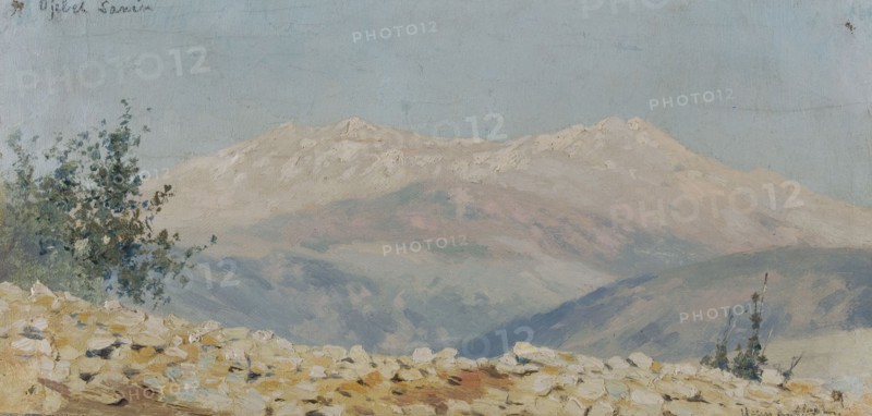 Saharan Jebel, c.1890.