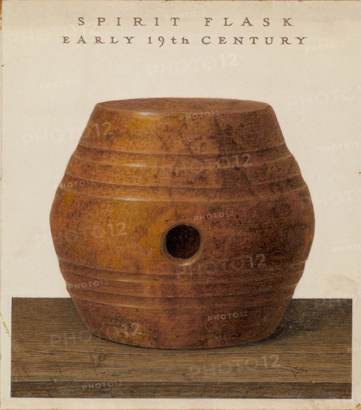Spirit Flask, c. 1937.