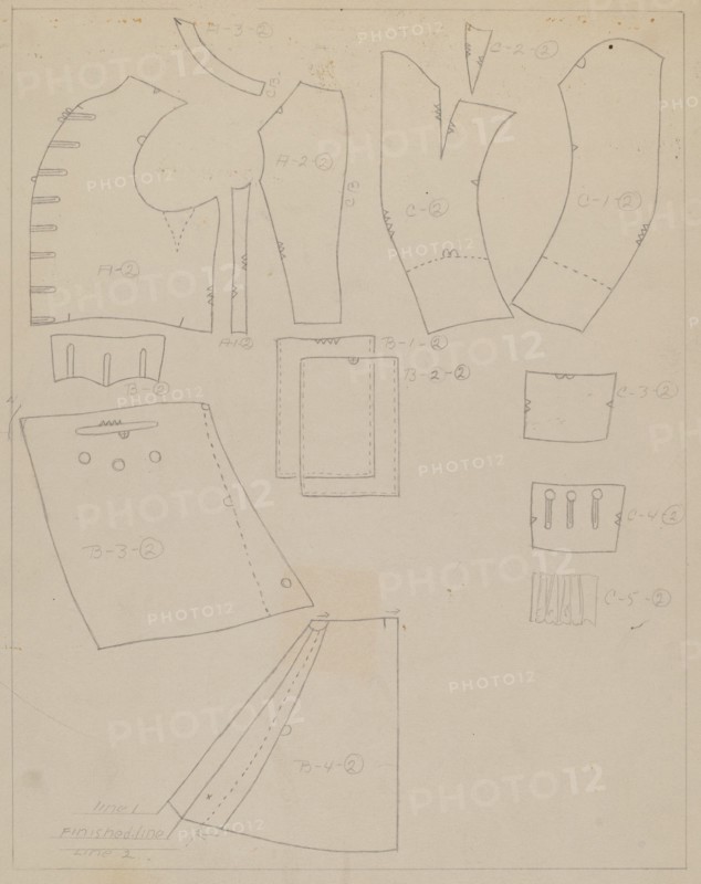 Suit Pattern, c. 1938.