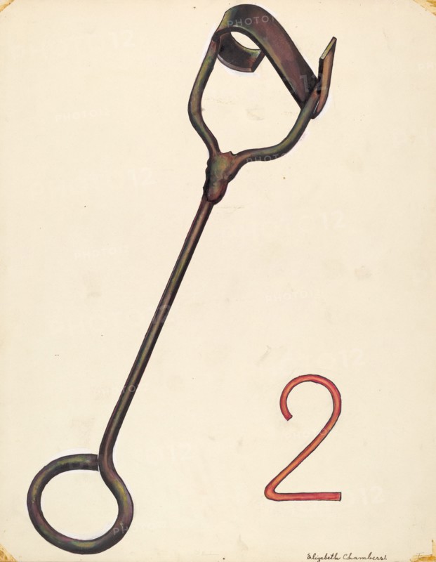Branding Iron, c. 1942.