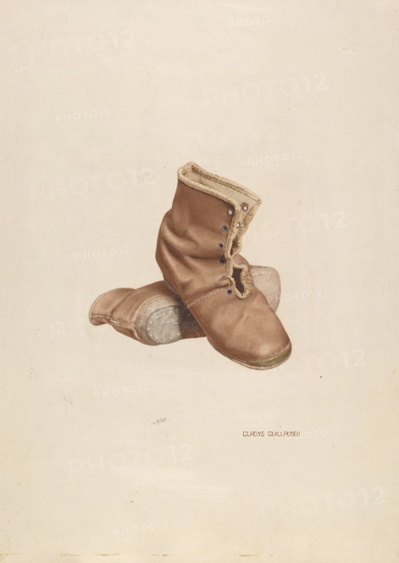 Child's Shoes, c. 1940.