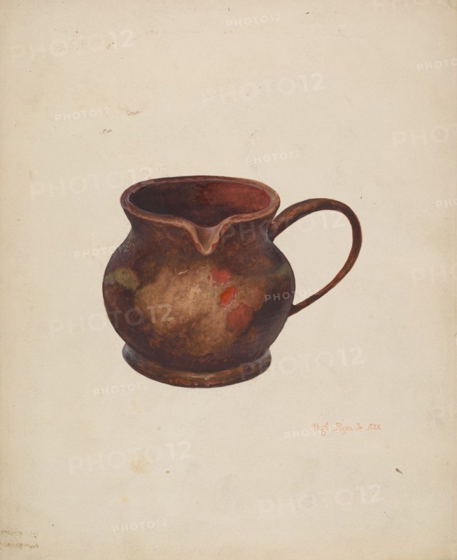 Cream Pitcher, c. 1940.