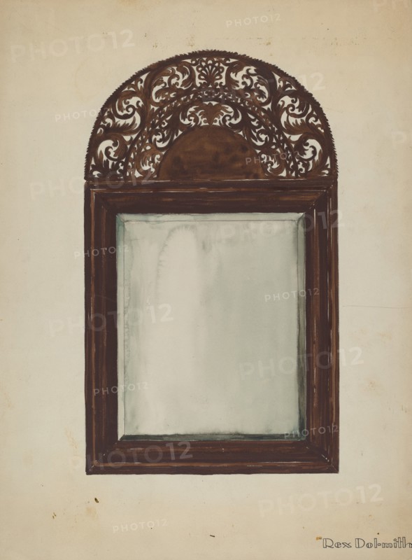 Looking-glass, c. 1936.