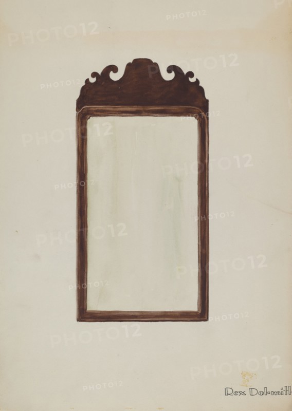 Looking-glass, c. 1936.