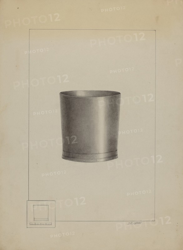 Pewter Beaker, c. 1936.