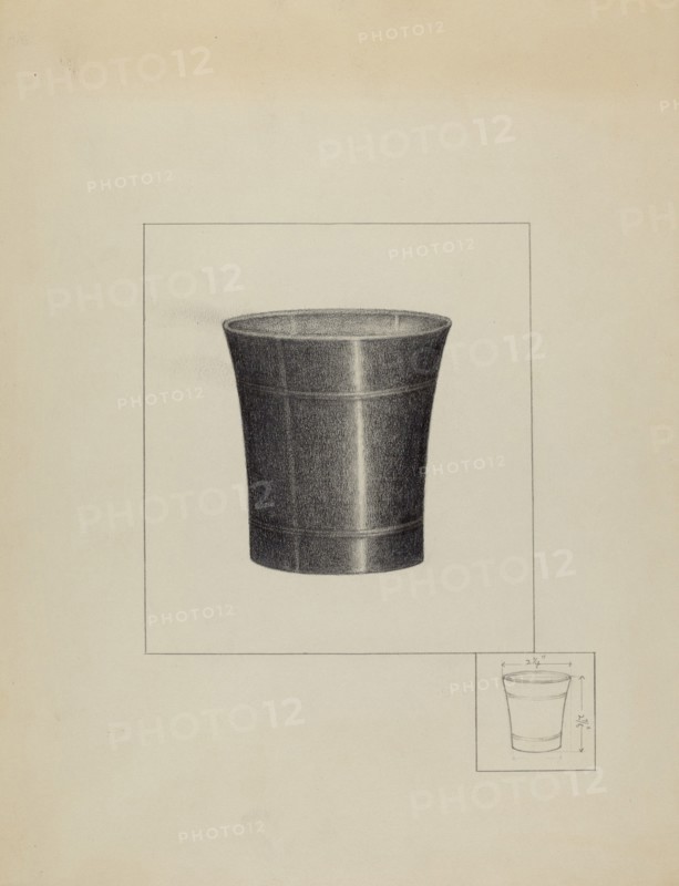 Pewter Beaker, c. 1936.