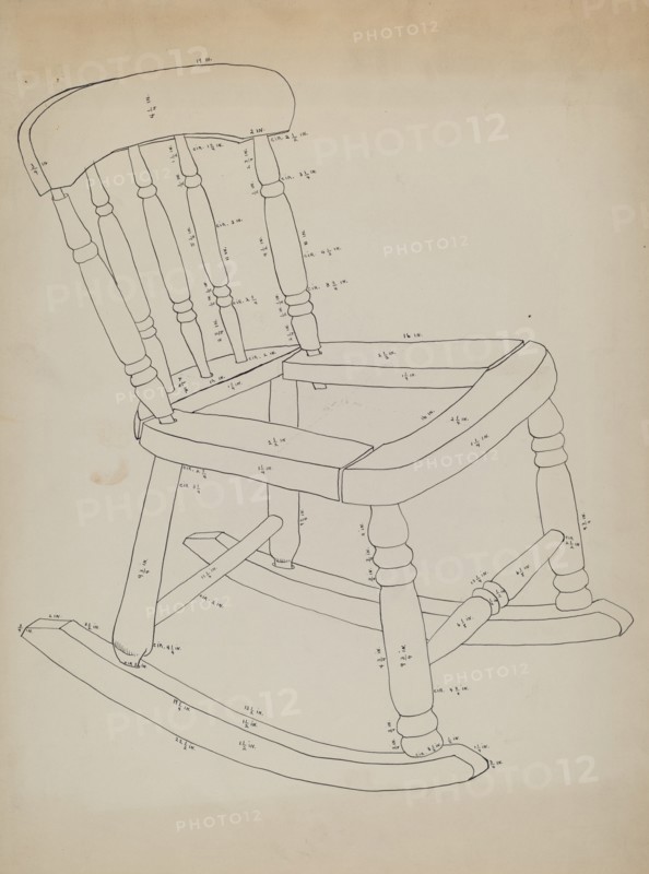Rocking Chair, c. 1937.