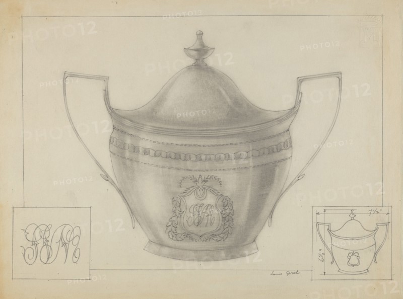 Silver Bowl, 1935/1942.