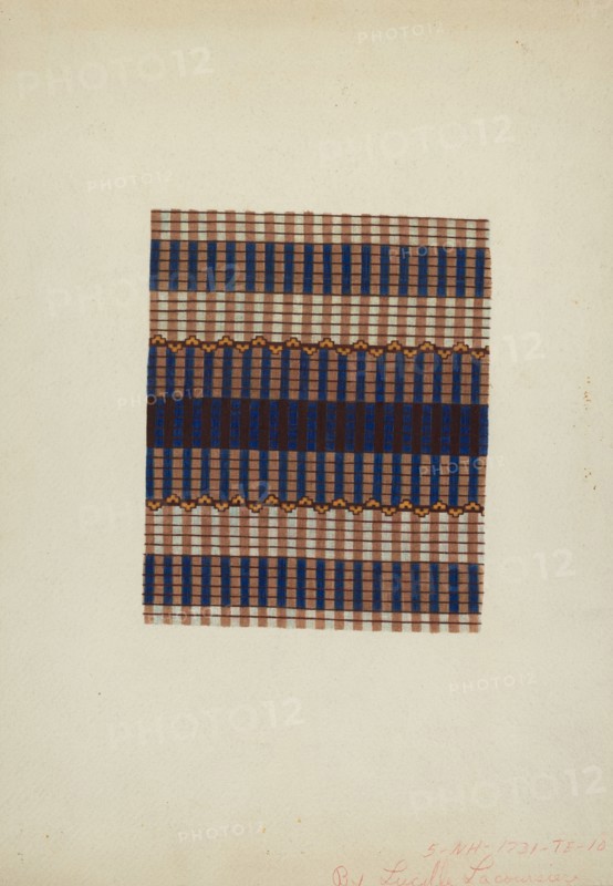 Textile Print, c. 1938.