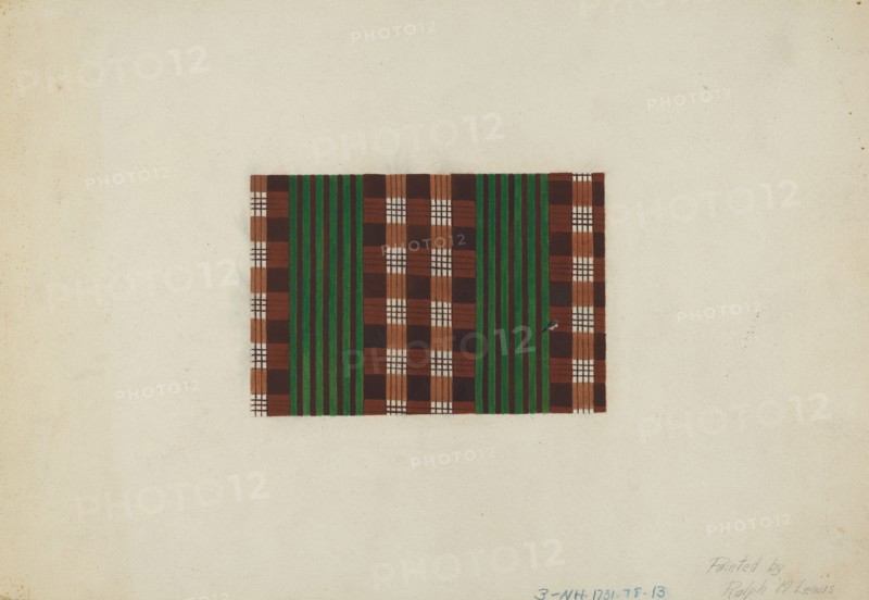 Textile Print, c. 1938.