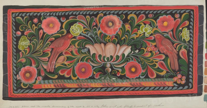 Chest Design, 1935/1942.