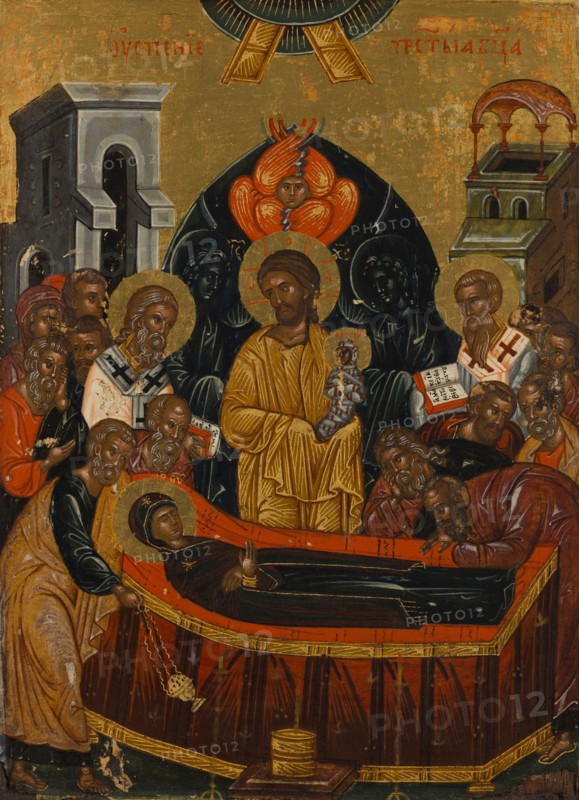 Dormition of the Virgin.