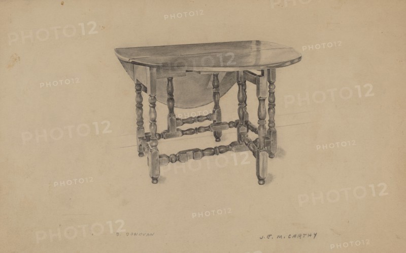 Gate-leg Table, c. 1936.