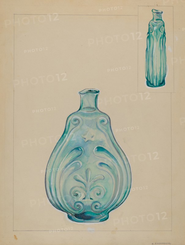 Glass Bottle, 1935/1942.