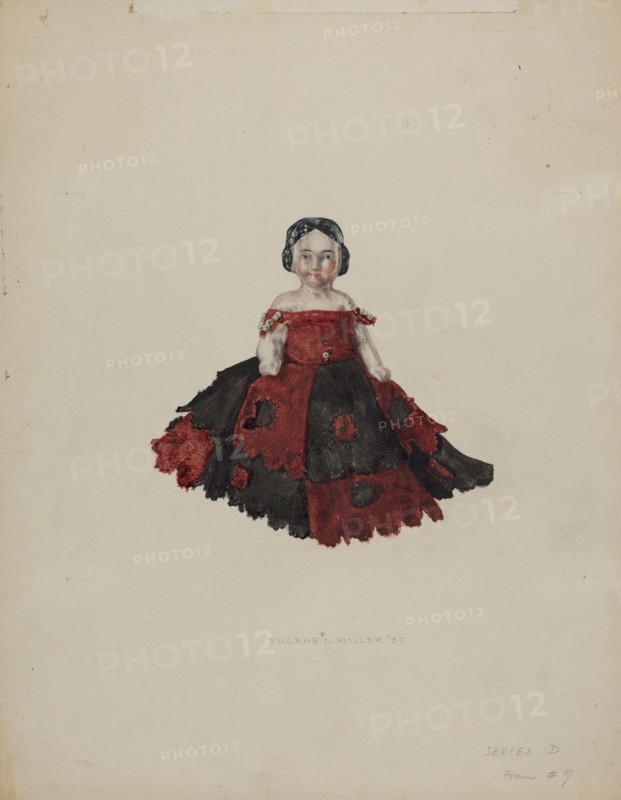 Pen Wiper Doll, c. 1937.