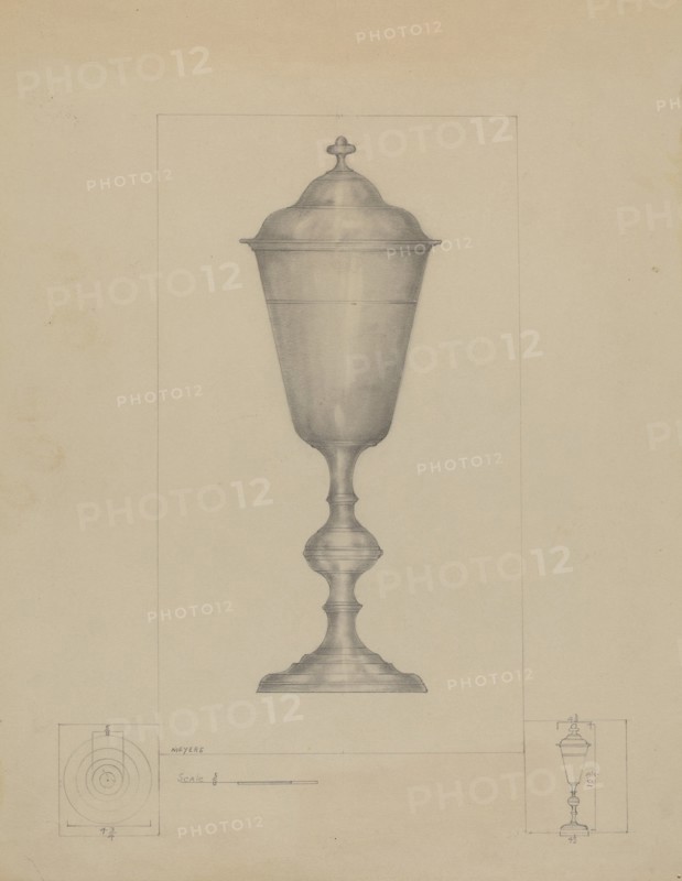 Pewter Chalice, c. 1936.