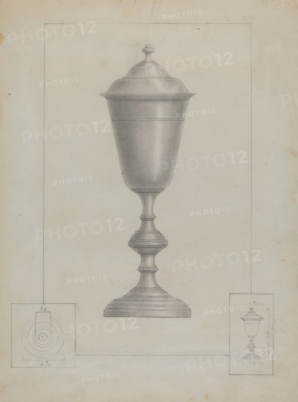Pewter Chalice, c. 1936.
