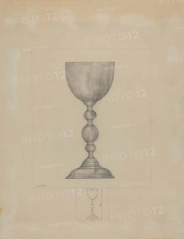 Pewter Chalice, c. 1937.