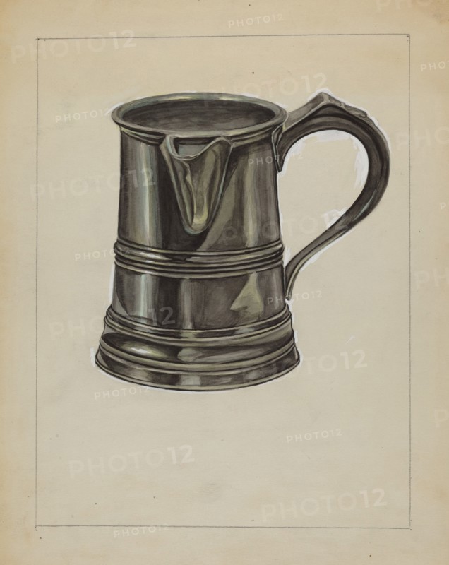 Pewter Pitcher, c. 1936.
