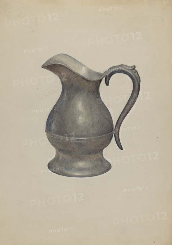Pewter Pitcher, c. 1936.