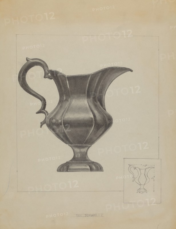 Pewter Pitcher, c. 1936.