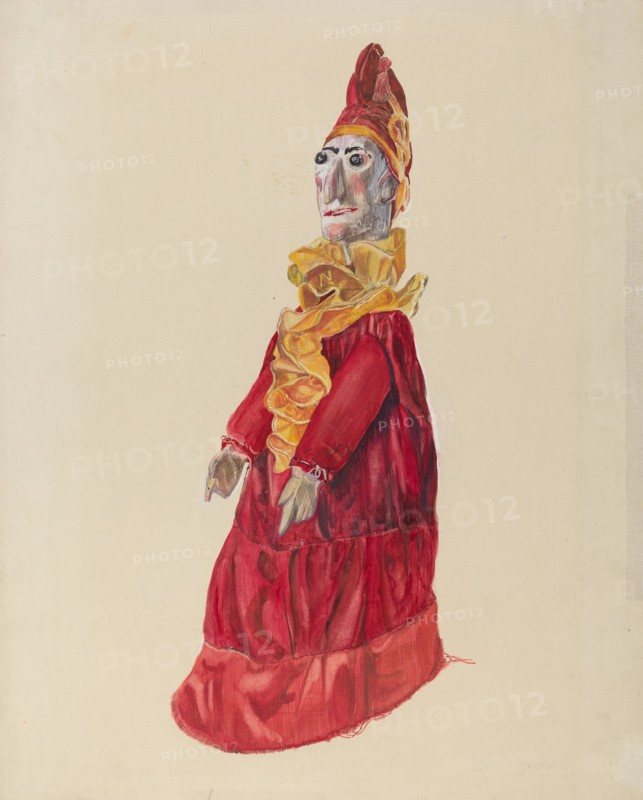Punch as Clown, c. 1936.