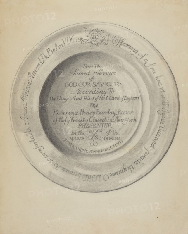 Silver Plate, 1935/1942.
