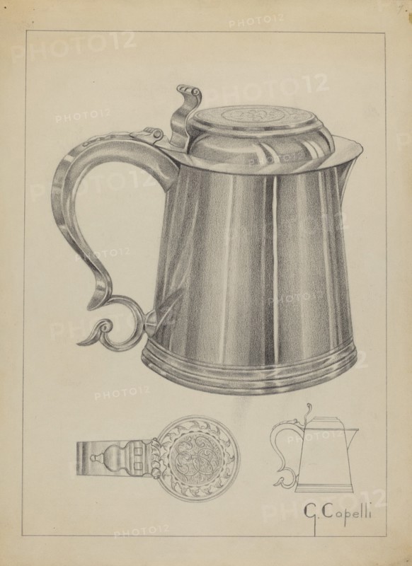 Silver Tankard, c. 1936.