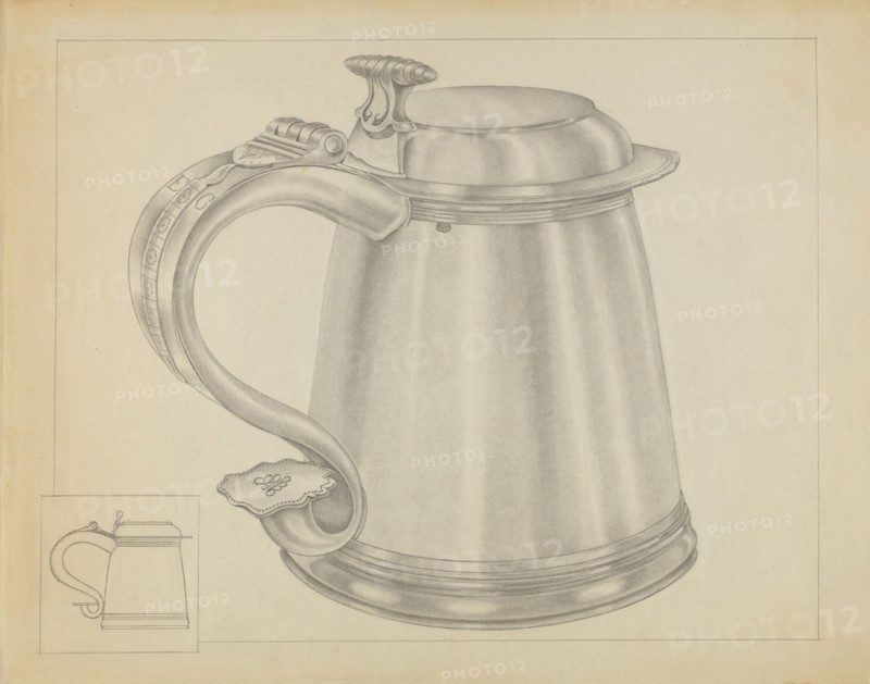 Silver Tankard, c. 1936.