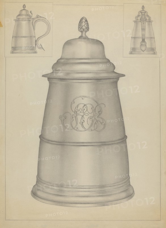 Silver Tankard, c. 1936.