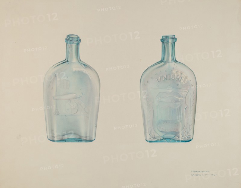 Whiskey Bottle, c. 1943.