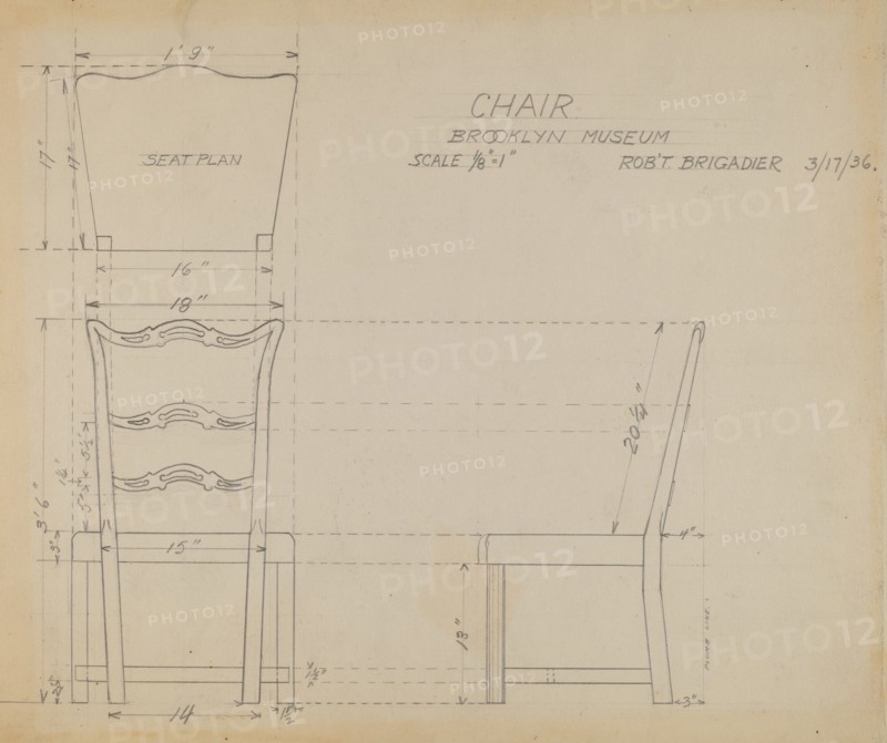 Hitchcock Chair, c. 1936.