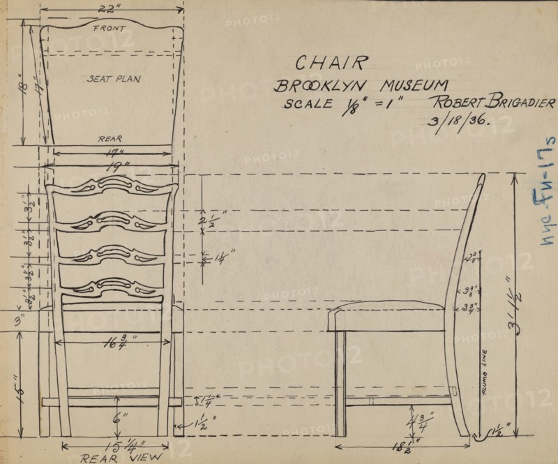Hitchcock Chair, c. 1936.