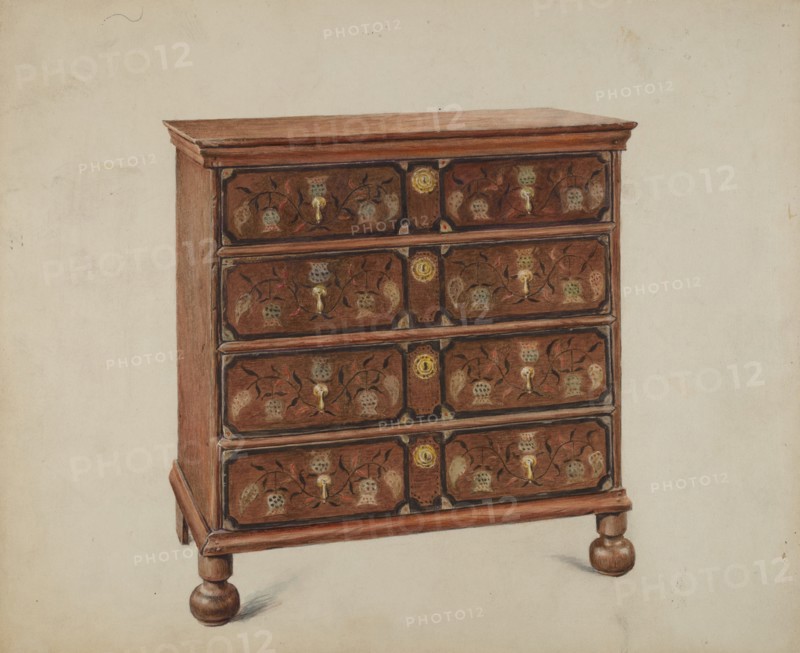 Painted Chest, 1935/1942.